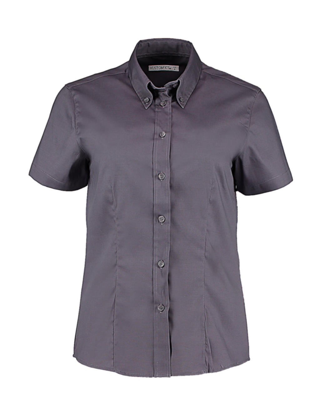  Womens Tailored Fit Premium Oxford Shirt SSL in Farbe Charcoal