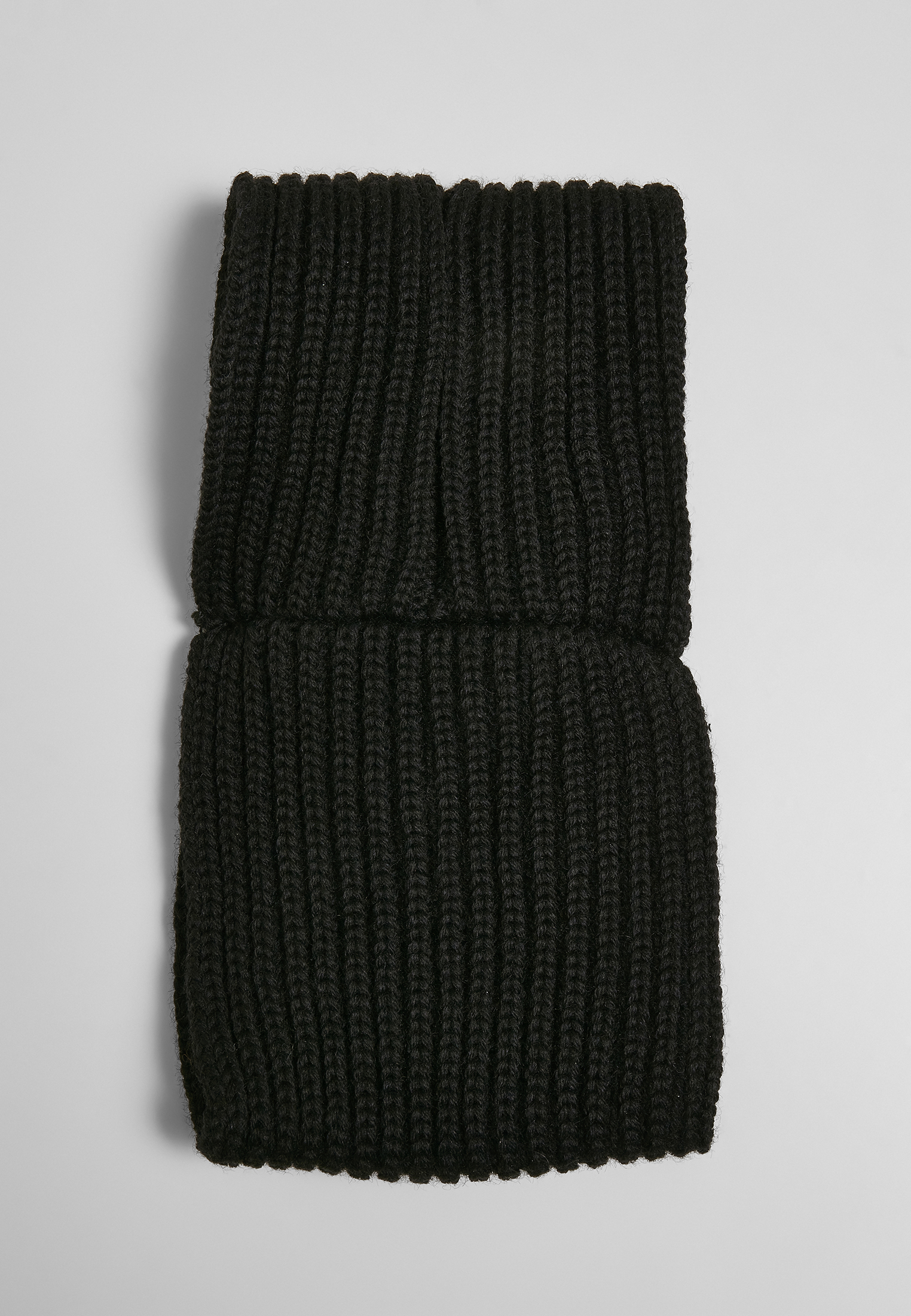 M?tzen Knitted Headband in Farbe black