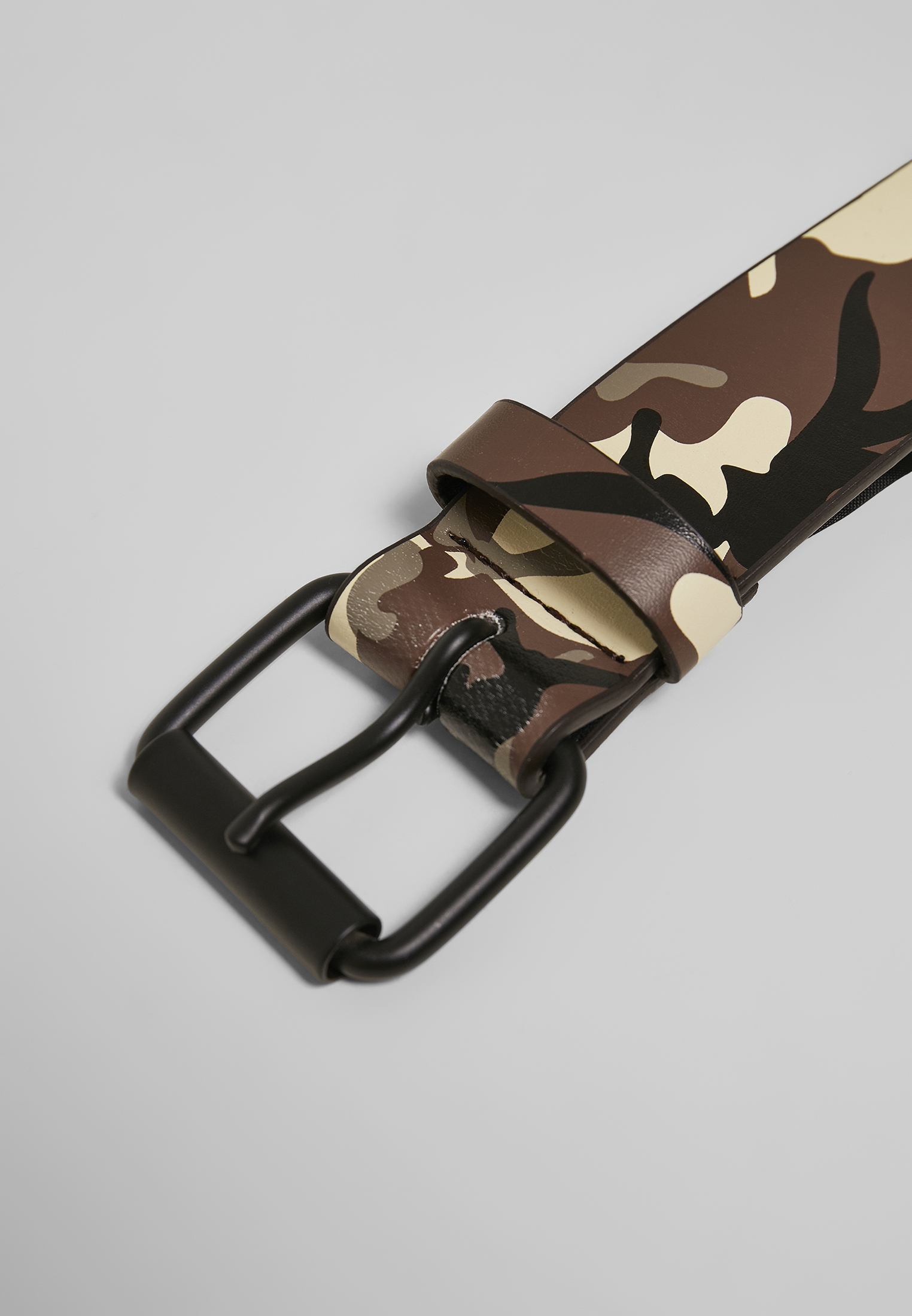 G?rtel Synthetic Leather Camo Belt in Farbe browncamo