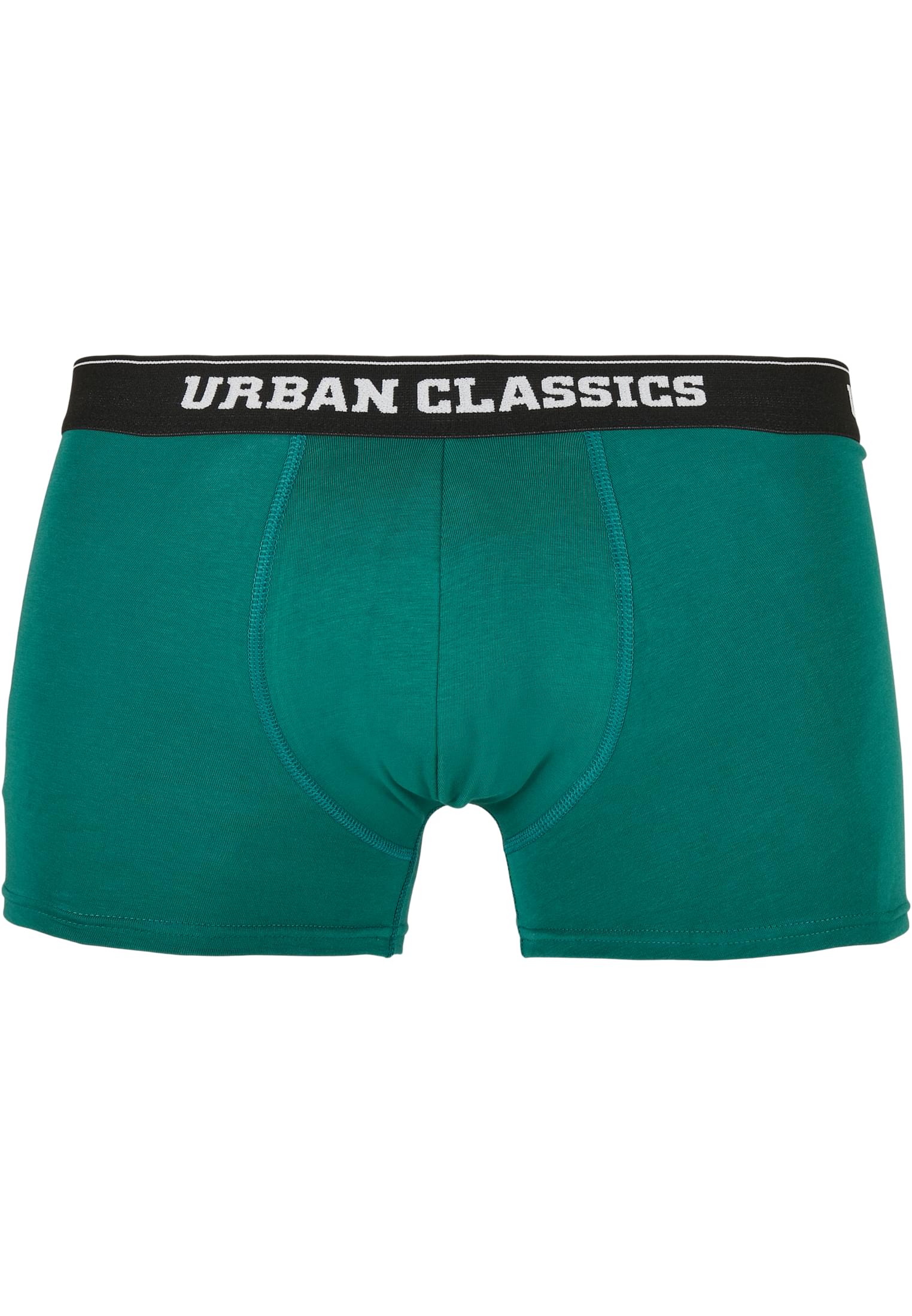 Underwear Organic Boxer Shorts 3-Pack in Farbe pinstripe aop+black+treegreen