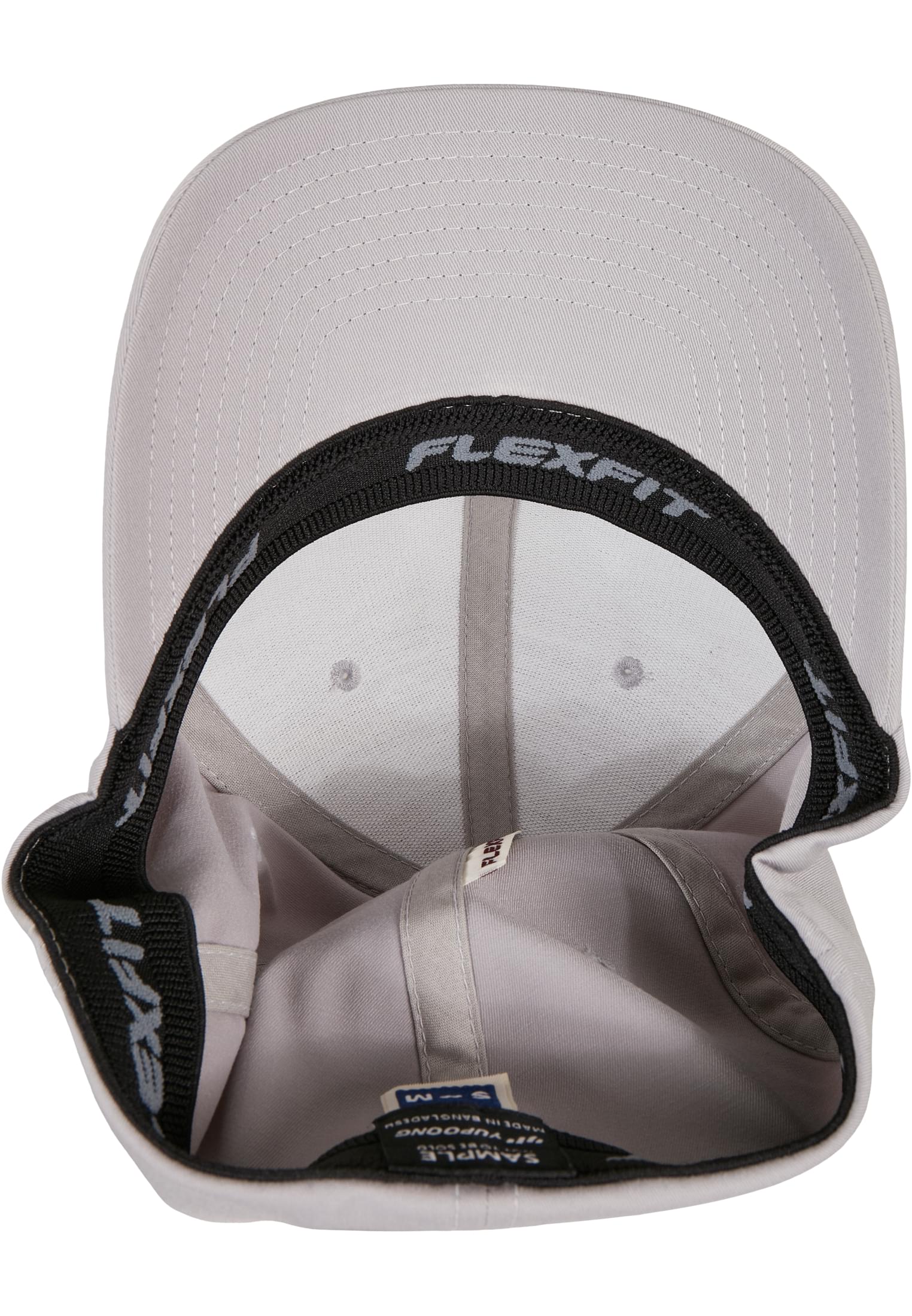 Nachhaltig Flexfit Recycled Polyester Cap in Farbe silver
