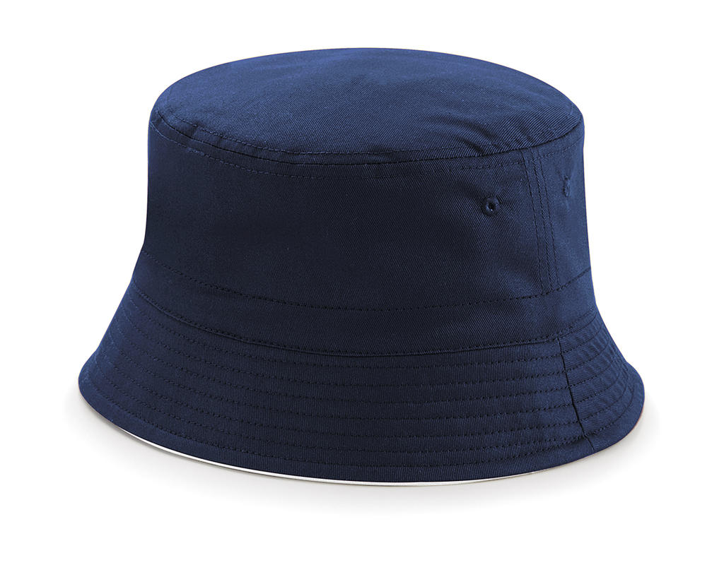  Reversible Bucket Hat in Farbe French Navy/White