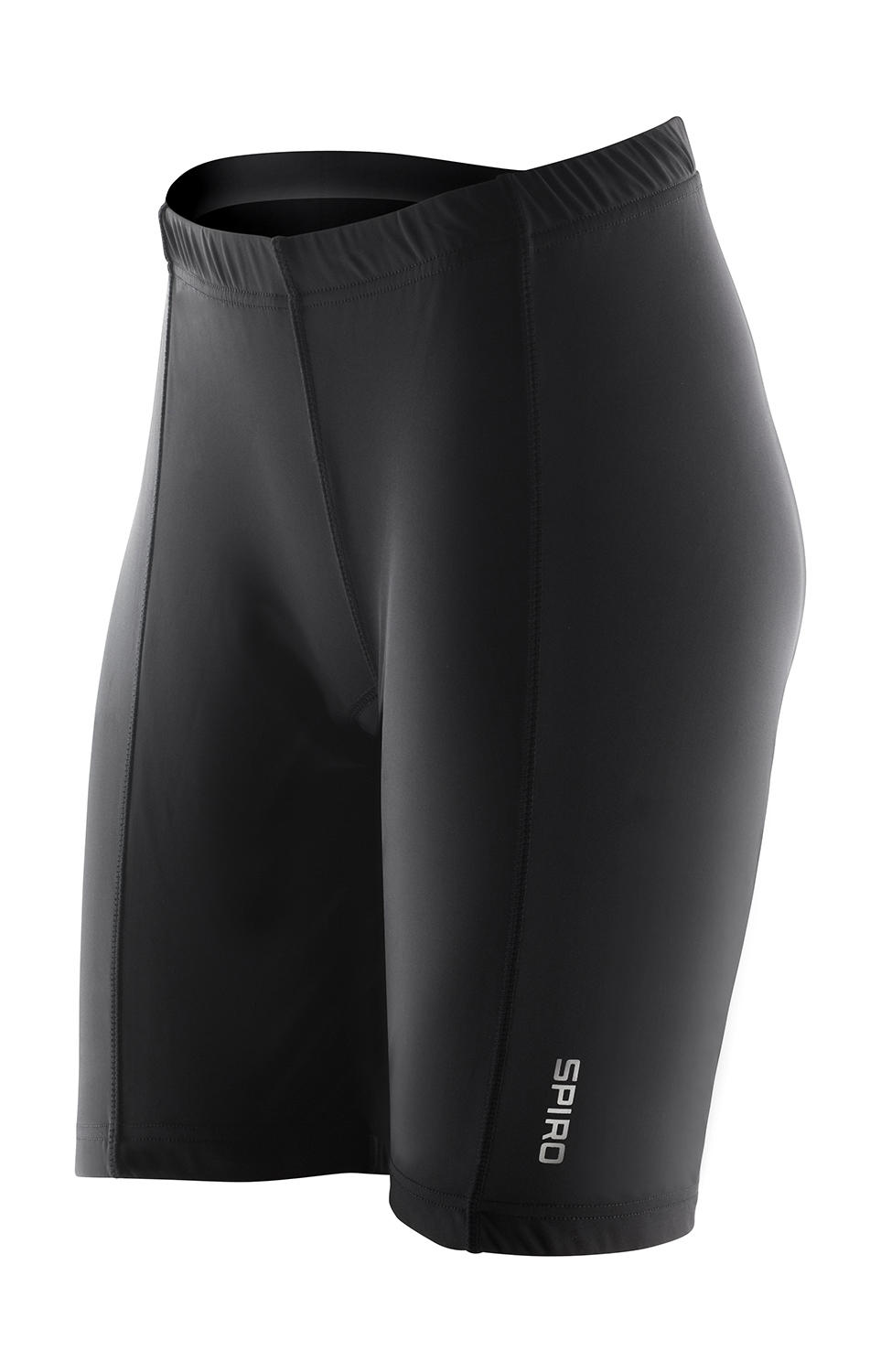  Ladies Padded Bike Shorts in Farbe Black