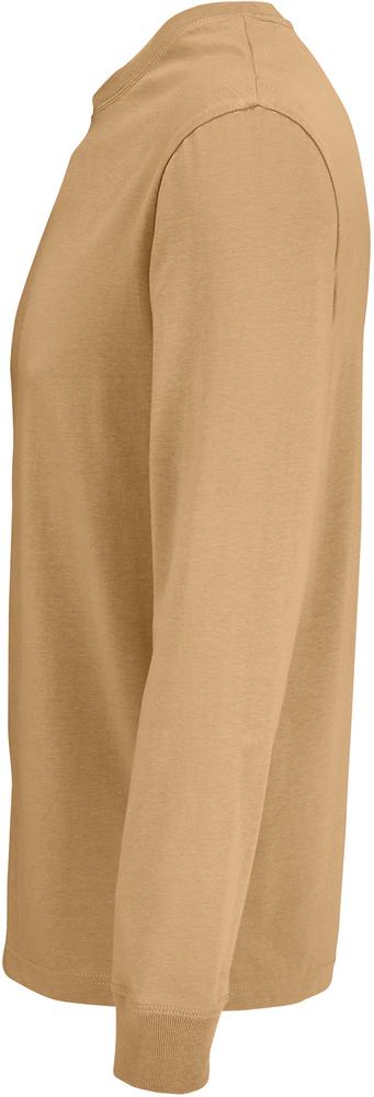 T-Shirt Pioneer Lsl Langarm-T-Shirt Aus Jersey, Unisex in Farbe dark beige
