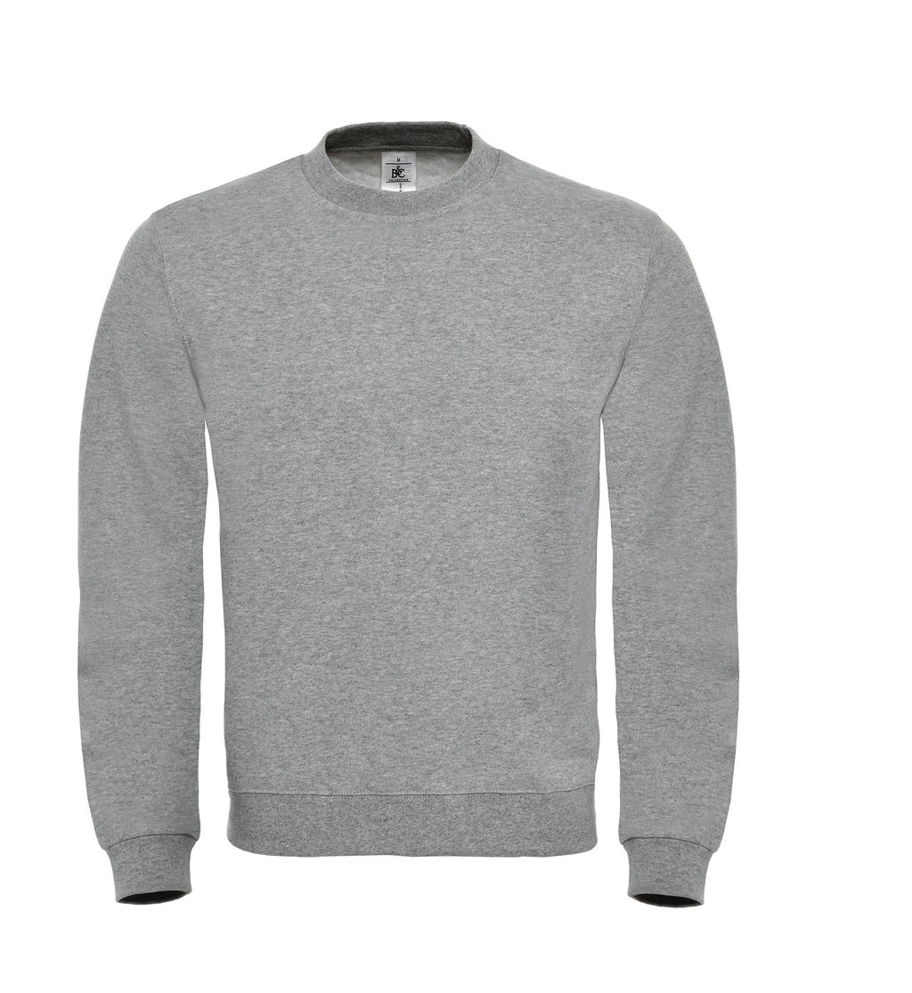  ID.002 Cotton Rich Sweatshirt  in Farbe Heather Grey