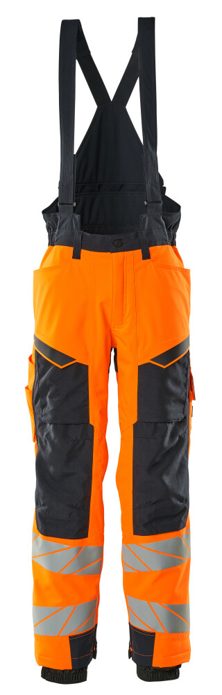 Winterhose ACCELERATE SAFE Winterhose in Farbe Hi-vis Orange/Schwarzblau