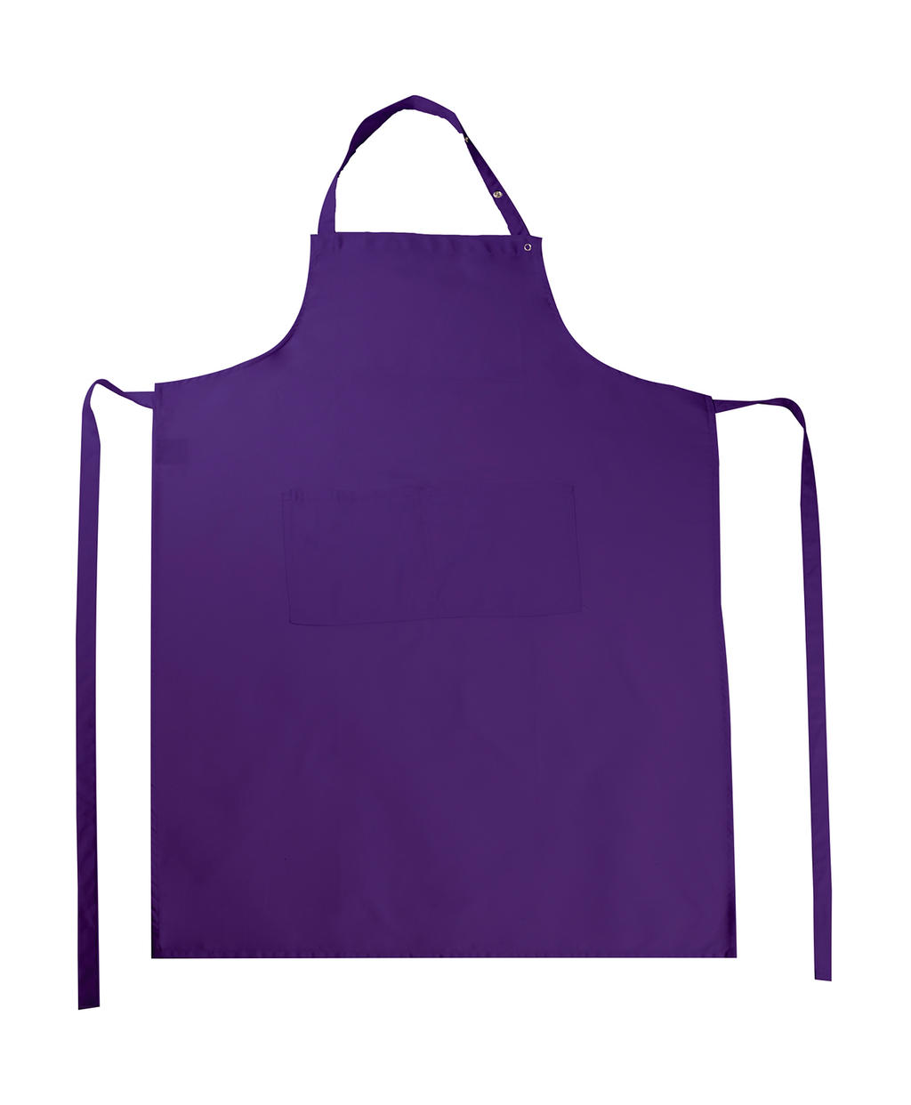  Amsterdam Bib Apron with Pocket in Farbe Purple