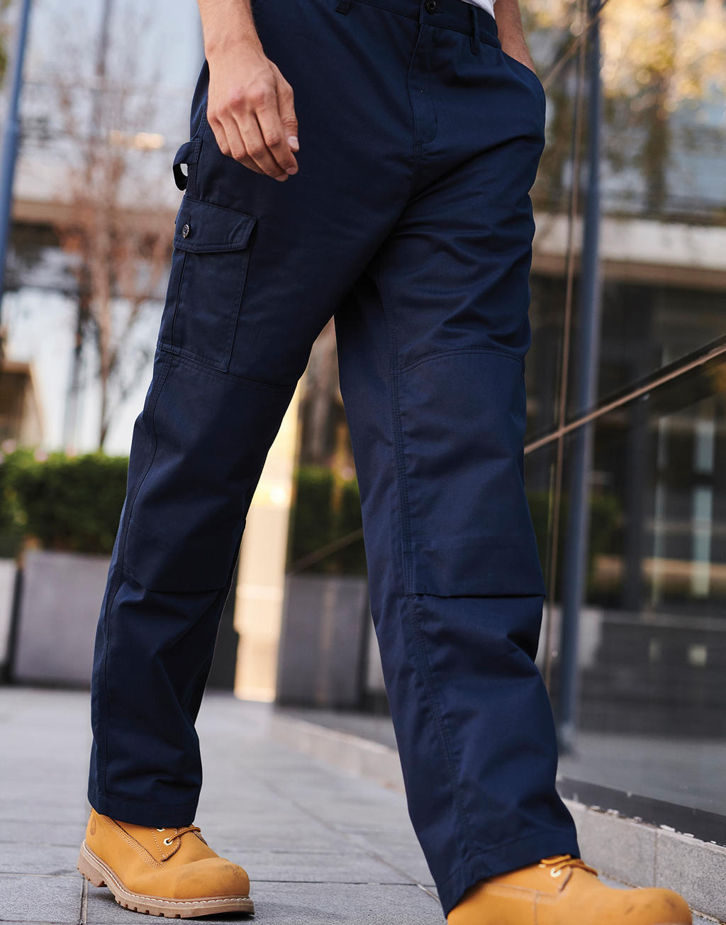  Pro Cargo Trousers (Long) in Farbe Black