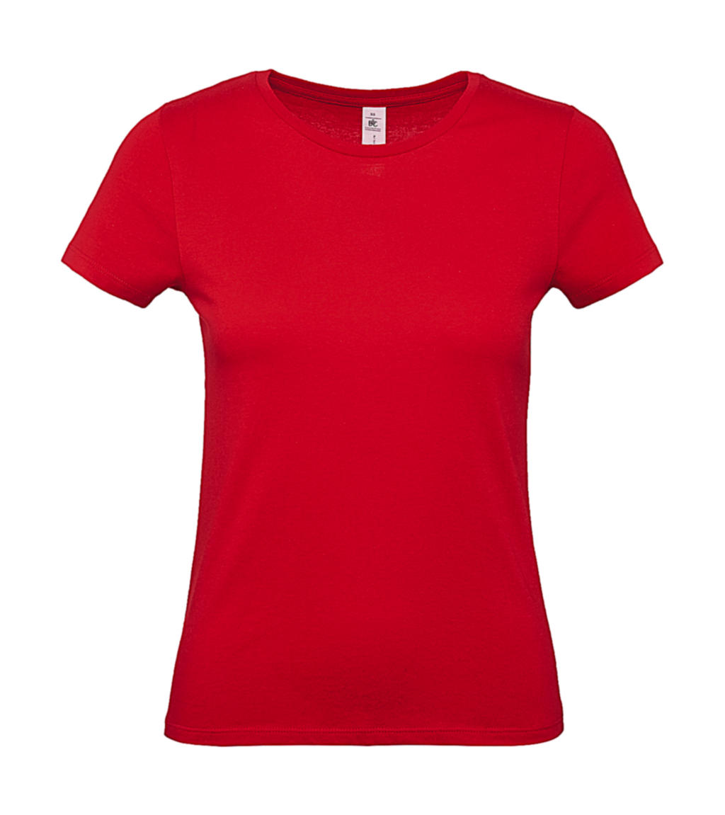  #E150 /women T-Shirt in Farbe Red