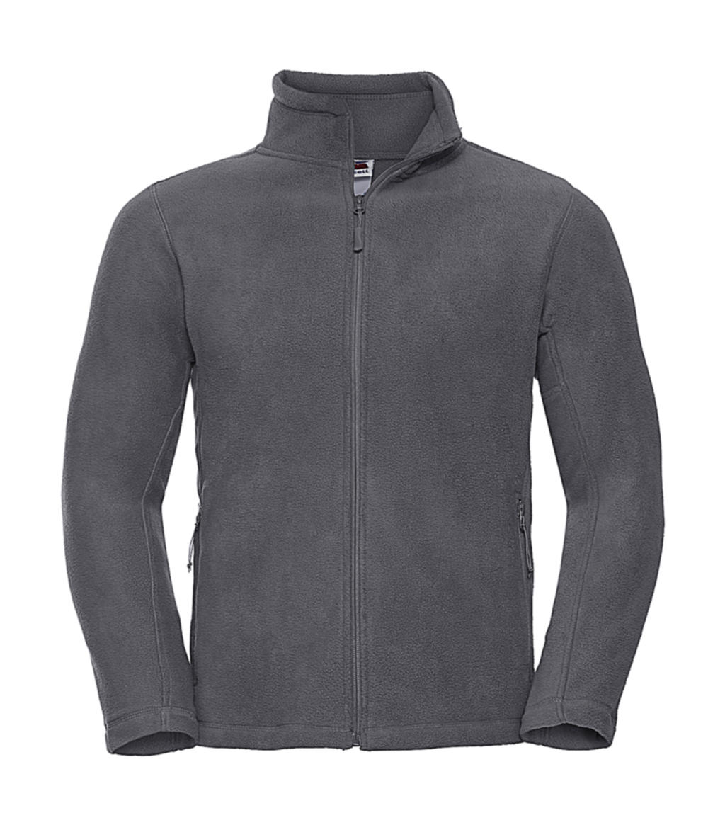  Mens Full Zip Outdoor Fleece in Farbe Convoy Grey