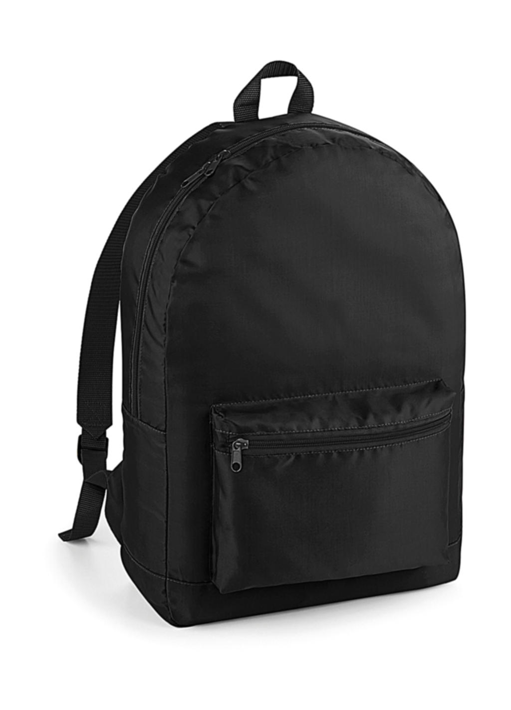  Packaway Backpack in Farbe Black/Black