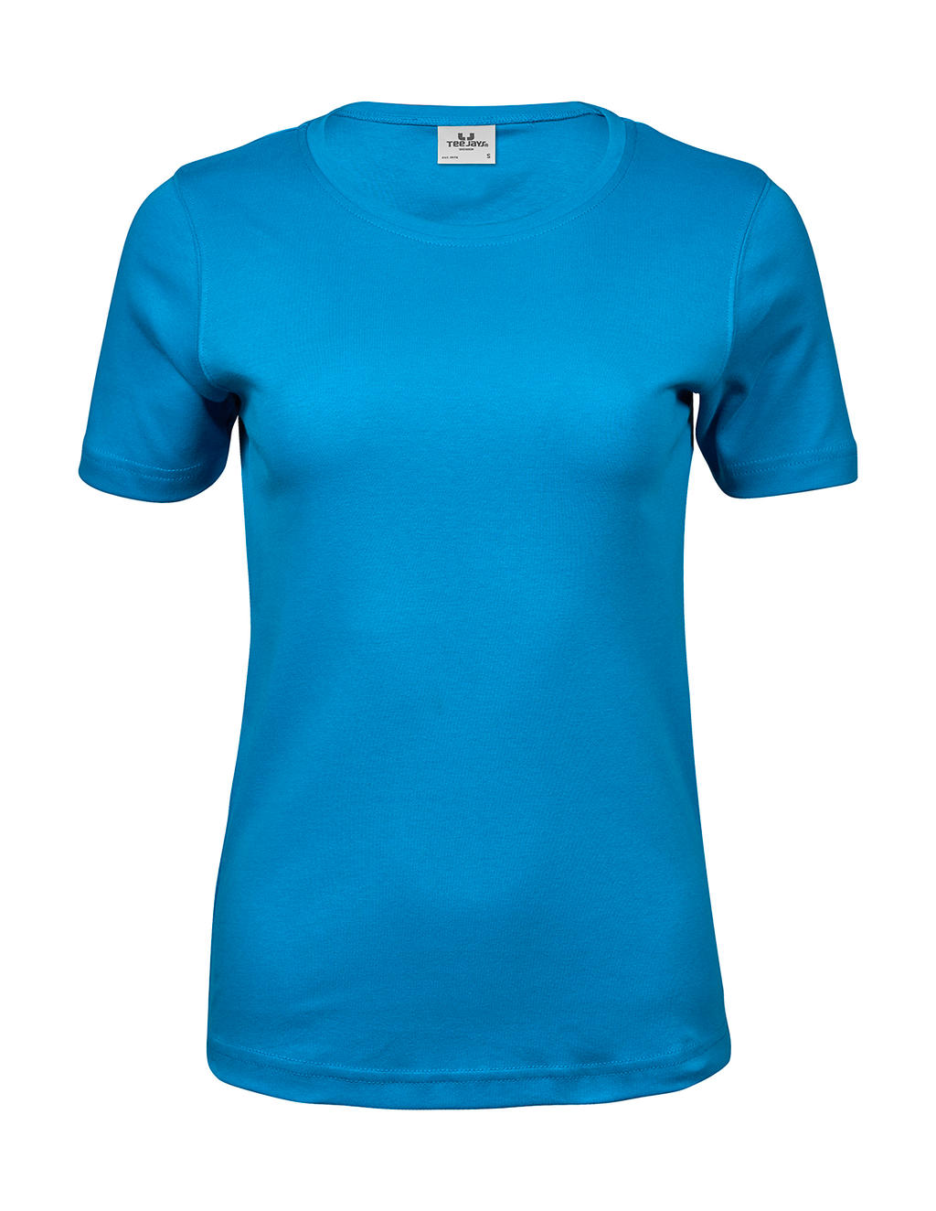  Ladies Interlock T-Shirt in Farbe Azure