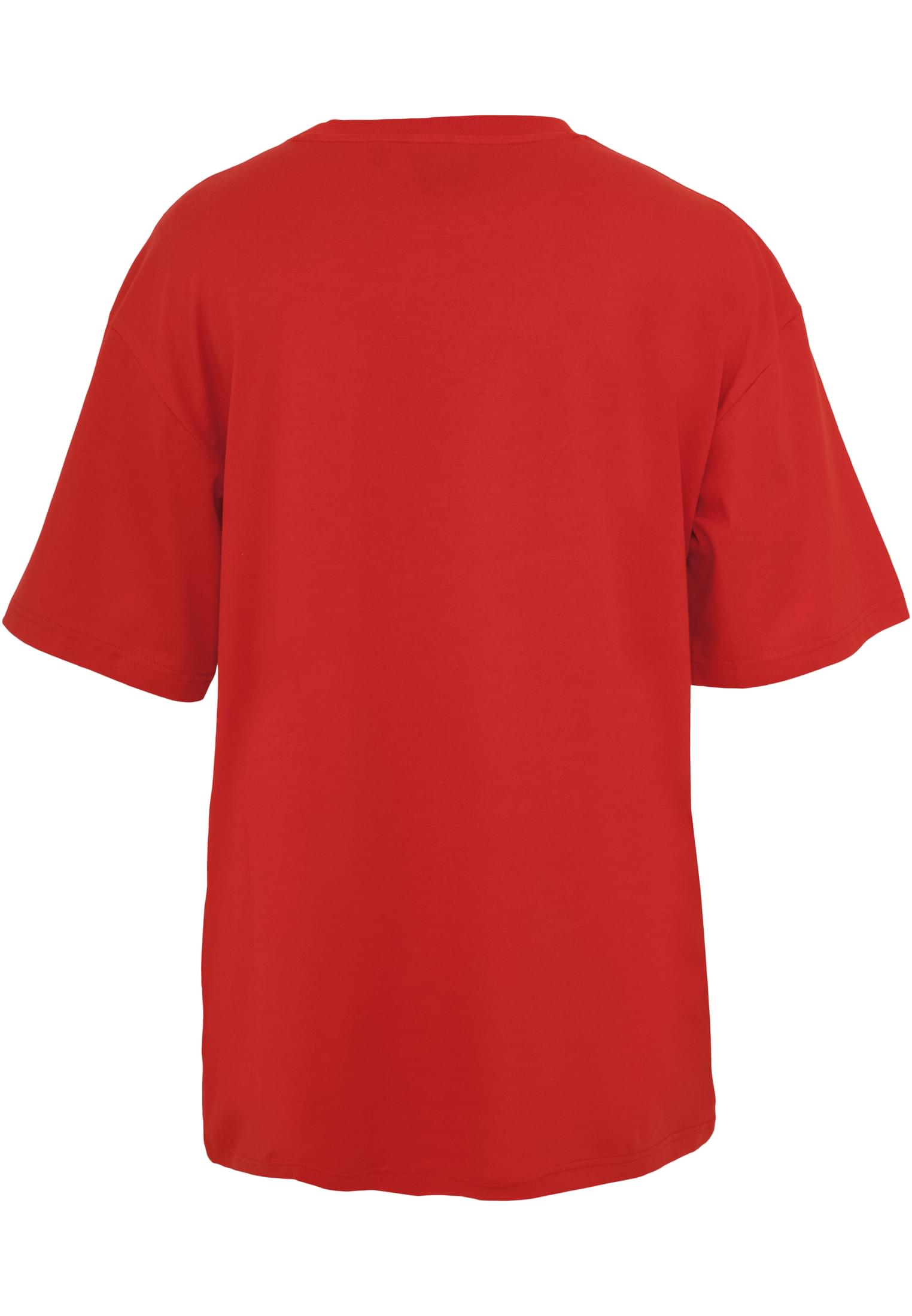 Plus Size Tall Tee in Farbe red