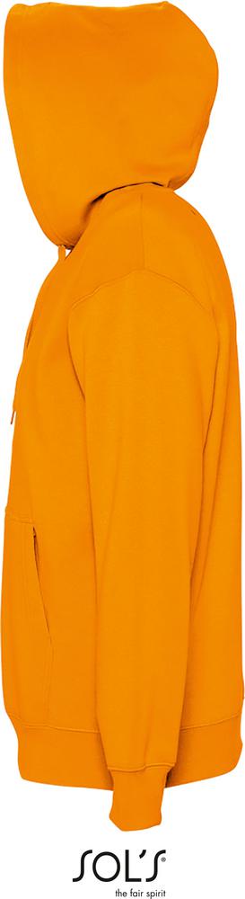 Sweatshirt Slam Unisex Kapuzen Sweatshirt in Farbe orange