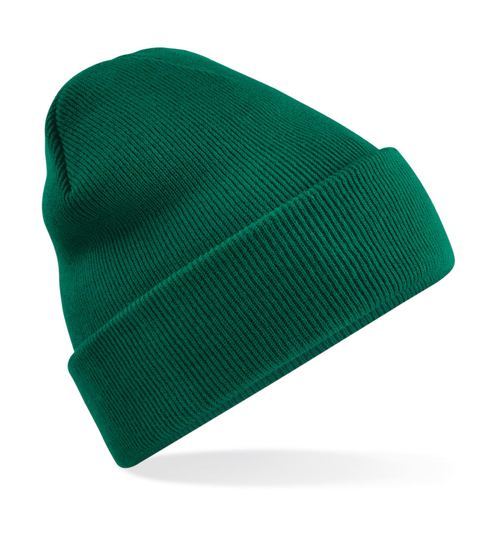  Recycled Original Cuffed Beanie in Farbe Bottle Green