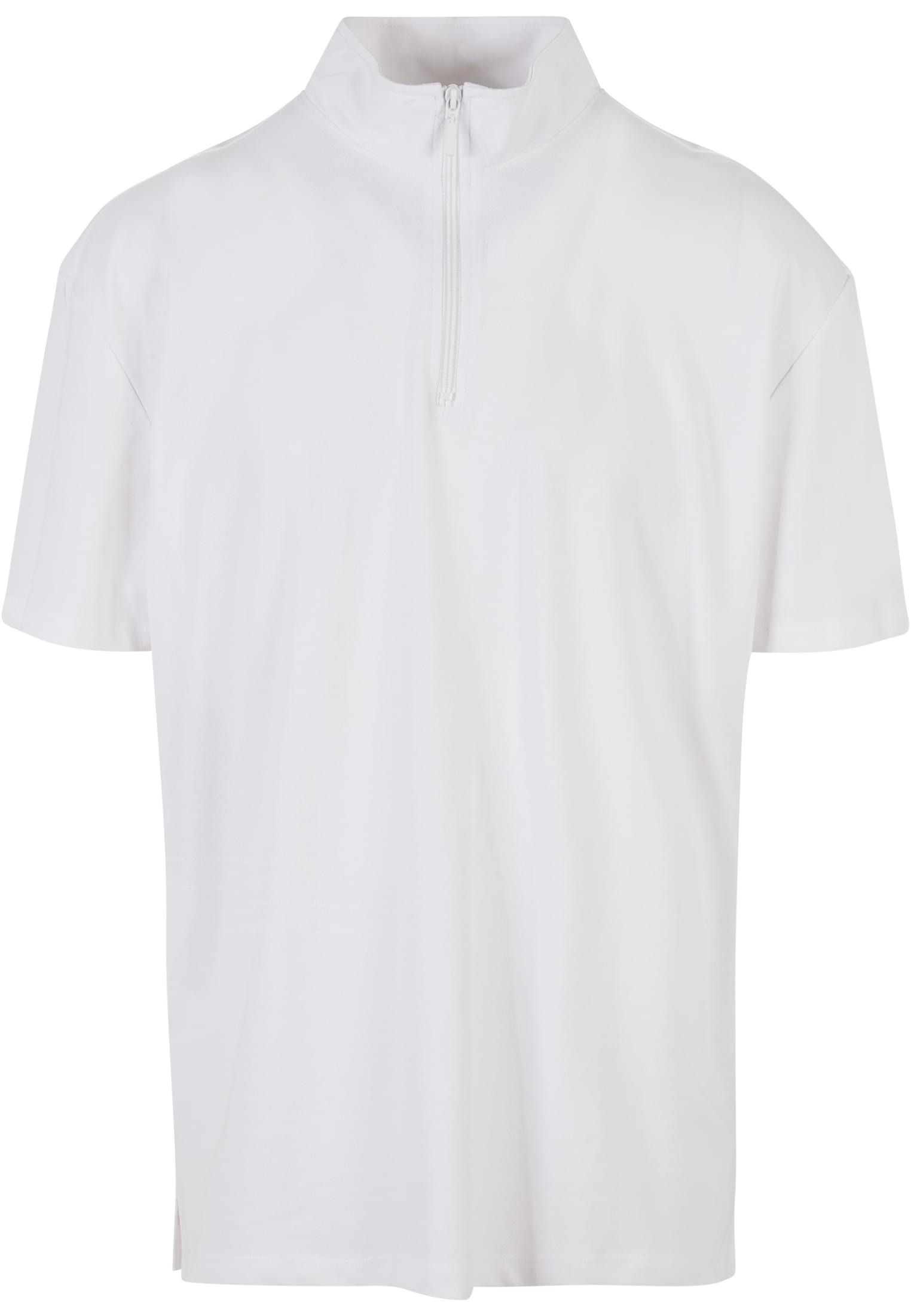 T-Shirts Boxy Zip Pique Tee in Farbe white