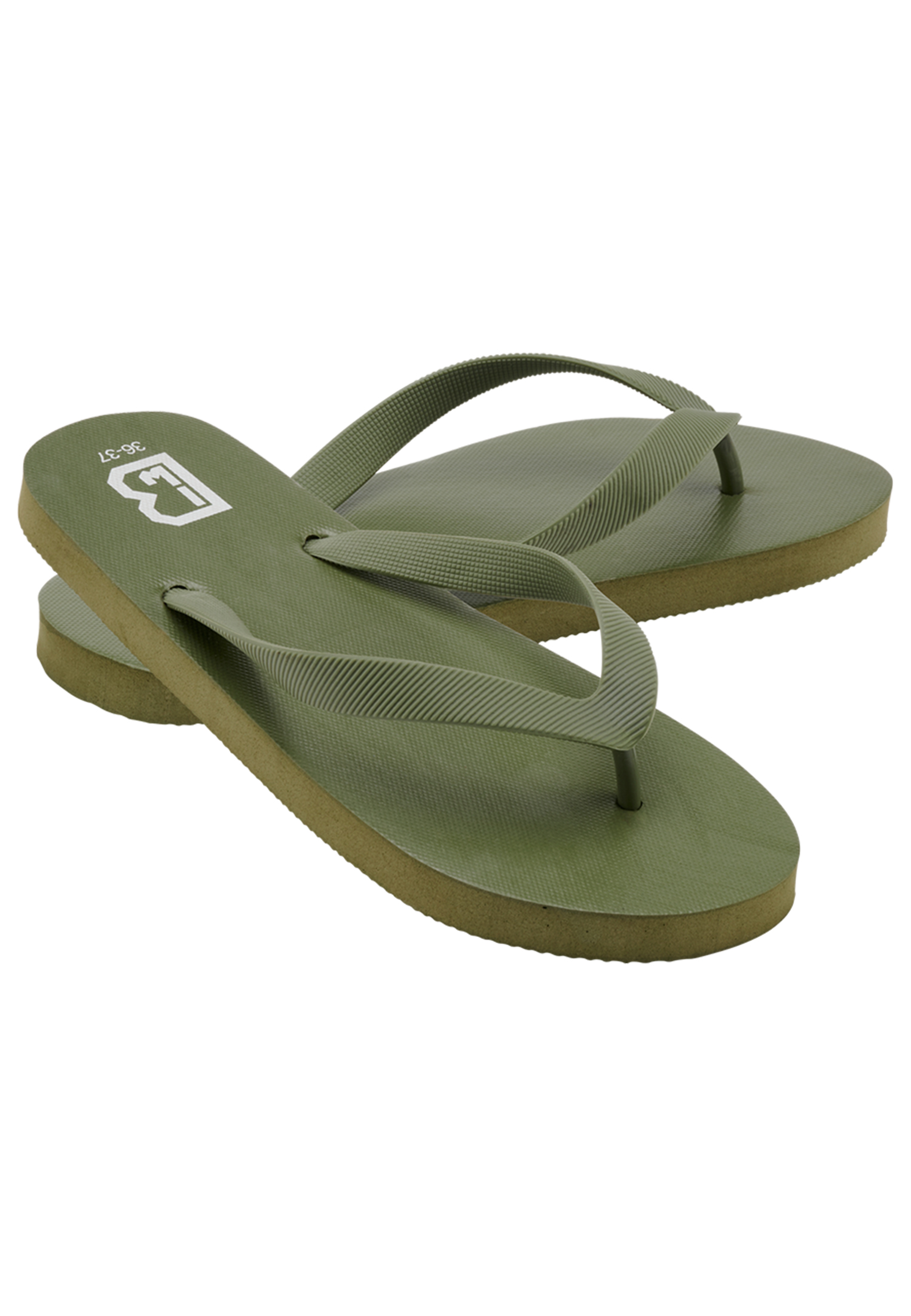 Accessoires Beach Slipper in Farbe olive